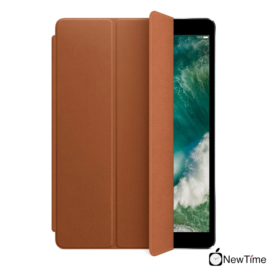 Apple Leather Smart Cover for iPad 10.2"/Air 3/Pro 10.5" - Saddle Brown (MPU92)
